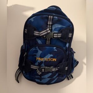 Pottery Barn Kids Blue Camouflage Backpack